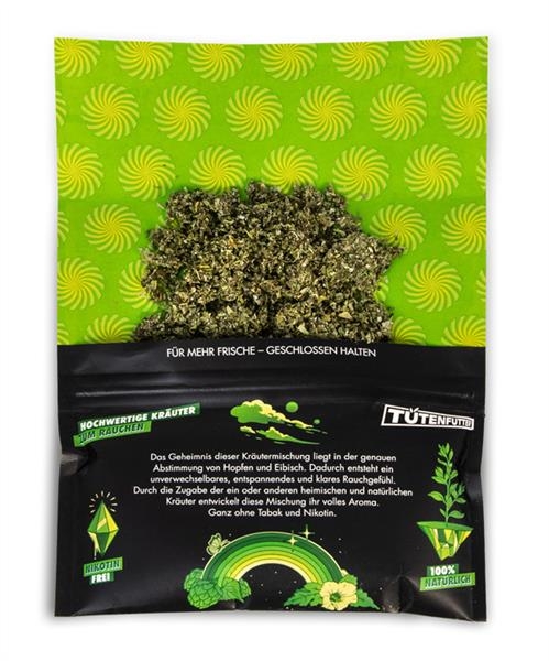 Tütenfutter GREEN Kräutermischung, nikotinfrei, 25g (E-KVP € 9,95)